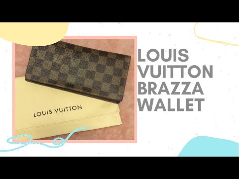 Louis Vuitton Men's Pre-SS19 Monogram Galaxy Brazza Wallet Review &  Comparison w/Long Wallet 