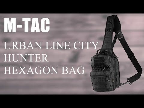 M-Tac Urban Line City Hunter Hexagon Bag Black Black