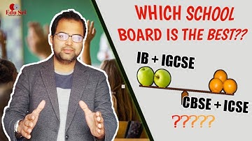 Which School Board is the best? Comparison between ICSE,CBSE,IB, and IGCSE