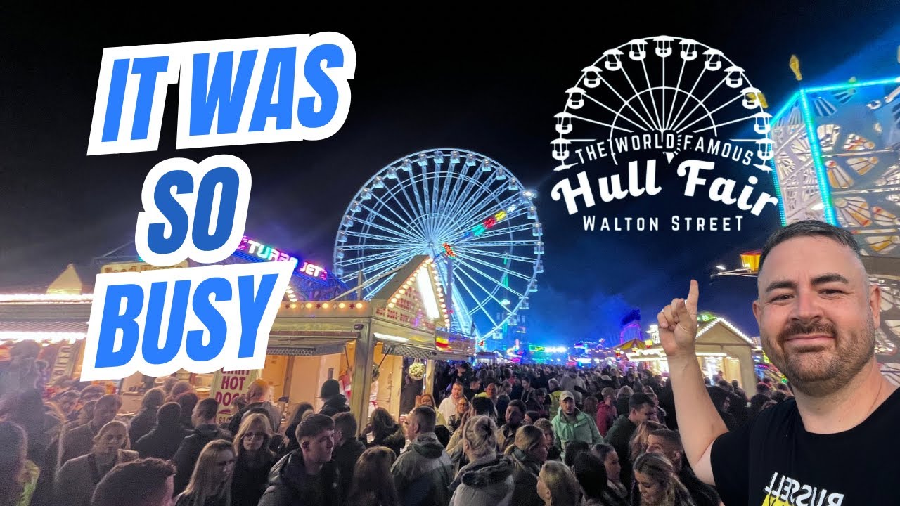 Hull Fair 2024 | It Was So Busy | JOIN ME ON RIDES