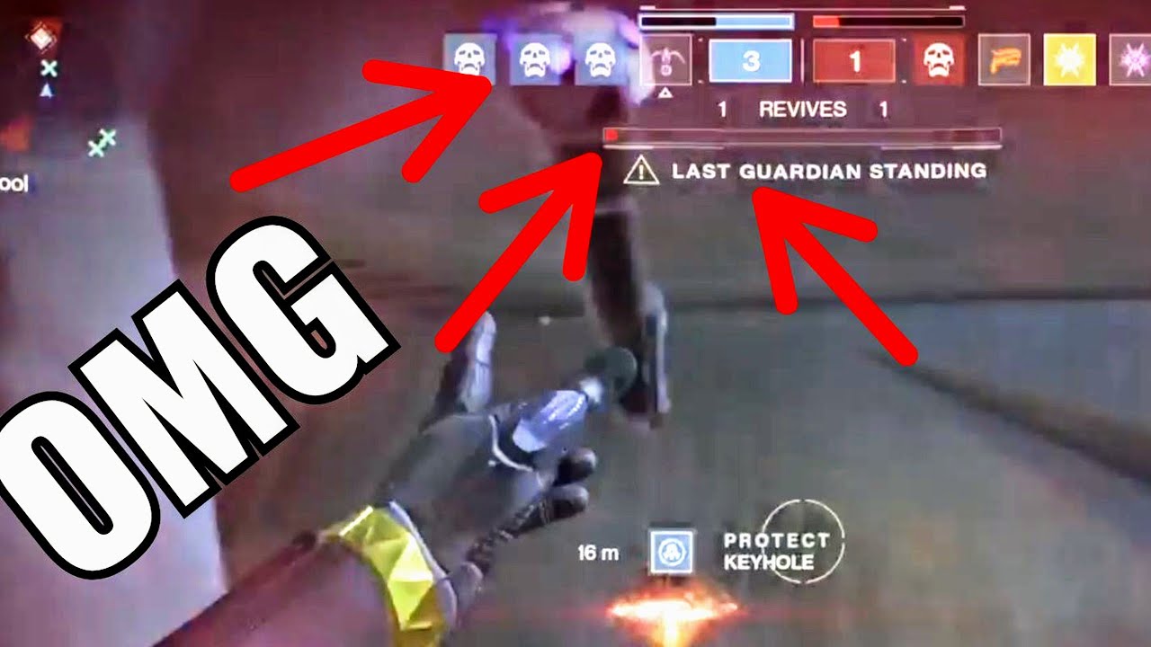 Destiny 2 - Trials Last Guardian Standing Clutch Grenade video to gif