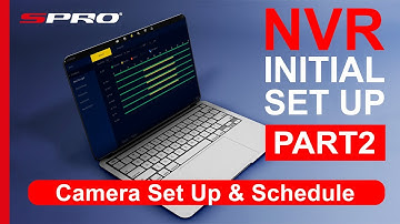SPRO CCTV - System Configuration and Recording Schedule Setup | SPRO Recorder Tutorial / Part2