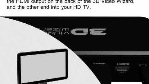 3D Video Wizard Guide