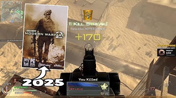 MW2 In 2025 Is EASY:"ENEMY PLAYER  LOSES IT!" FAST SCAR NUKE ON RUST TDM!