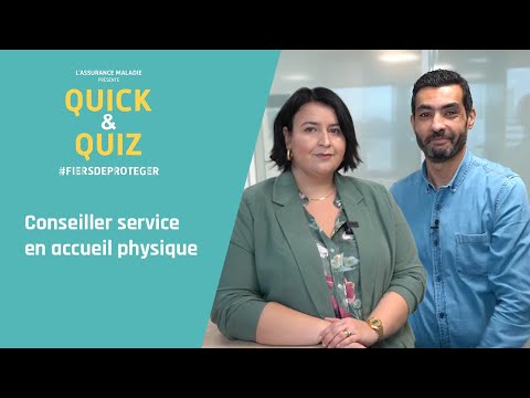 Quick&Quiz - Conseiller service assurance maladie
