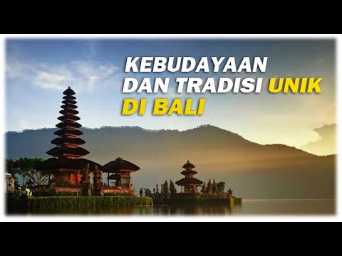 Bali, unique culture and traditions of Bali Island in Indonesia