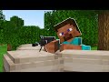 MAKING ENCHATED GUNS IN MINECRAFT!!!!