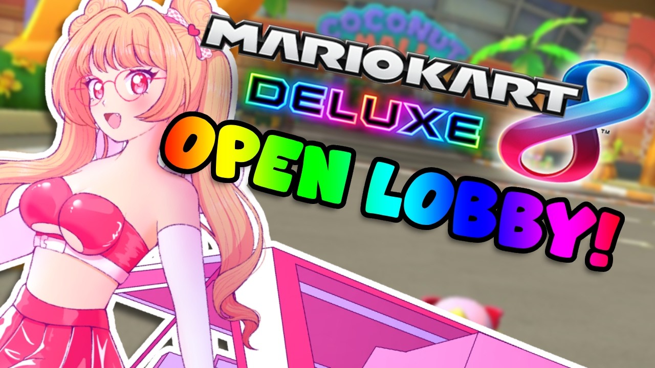 viewers SHAMELESSLY defeat helpless streamer【MARIO KART 8 DELUXE】