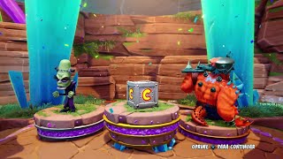 Crash Team Racing Nitro-Fueled - Victory Animations Iron Checkpoint Crate