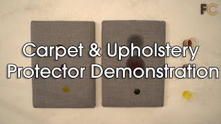 Carpet &amp; Upholstery Protector Demonstration