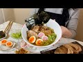 自宅でラーメン作りに挑戦｜おうち時間の過ごし方｜Stay home with me