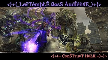 Darksiders II - Construct Hulk Boss Fight & Awaken The Construct Quest - 8k