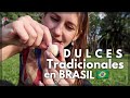 Probando DULCES TÍPICOS de BRASIL por PRIMERA vez - Angeliana Khiyami