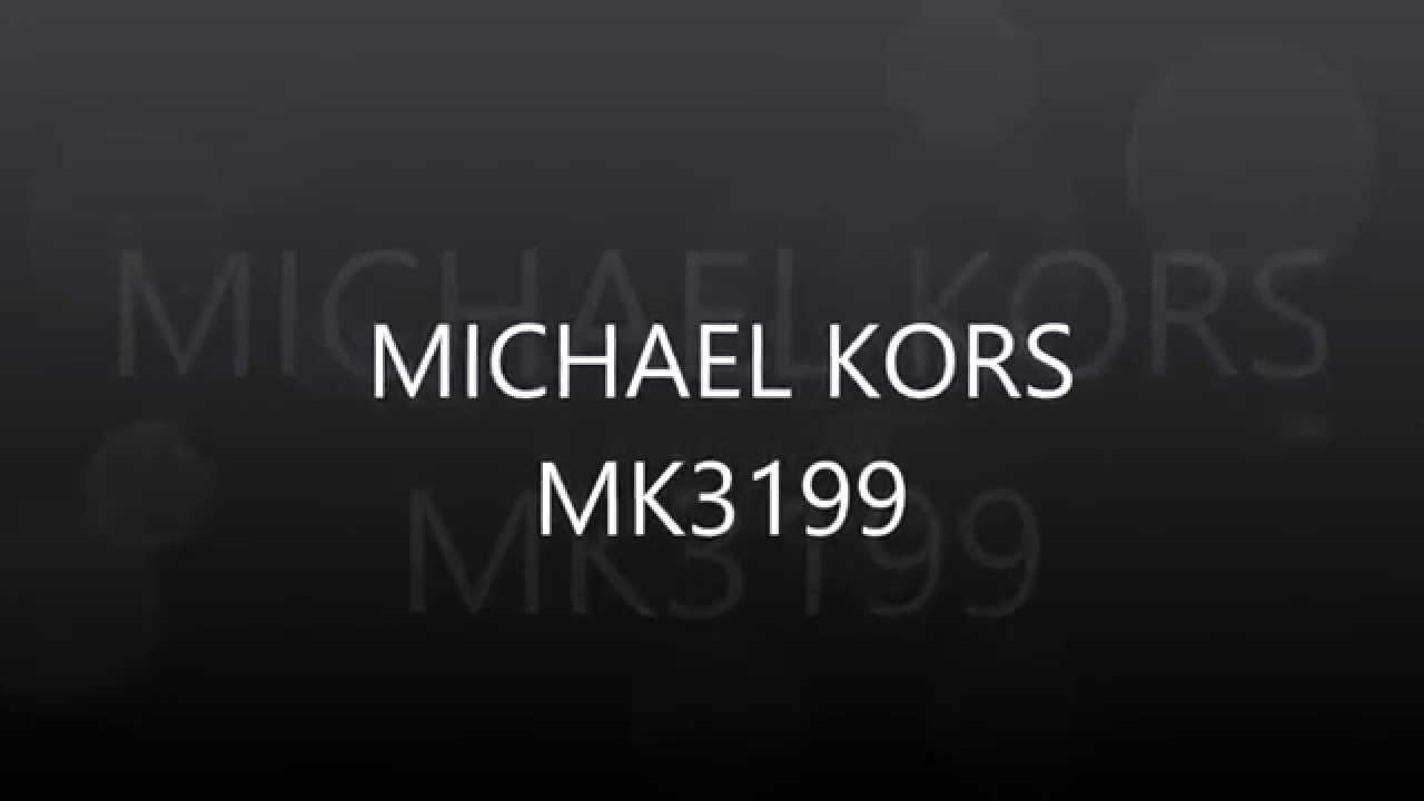 Michael Kors MK3199 - YouTube