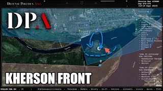 [ Kherson Front ] UKRAINE SAM UMBRELLA GONE AGAIN! Ukraine lands more troops on Kozatsky Island!
