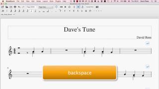 Deleting elements | MuseScore Crash Course