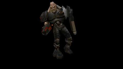 Quake 2 Gunner Interpolated Animation
