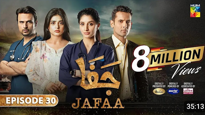 Jafaa - Ep 30 [CC] - 13th Dec 2024 - Sponsored By Salai, Masterpaints & Ujooba Beauty Cream - HUM TV