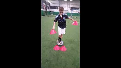 Christopher Loring Training Foot Work