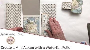 Check out this Unique Take on a Mini Album! Step by Step