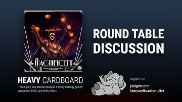 Round Table only - The Magnificent Round Table discussion by Heavy Cardboard