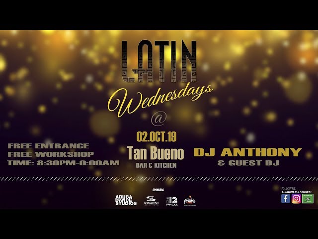 First Edition Promo @ Tan Bueno Bar & Kitchen. 
October 2nd, 2019 With DJ Anthony & Guest DJ. 
Free Workshop. 

Video by