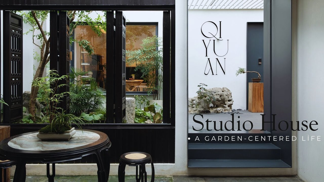 Qi Yuan Studio House | A Garden-Centered Architecture for Creative Life ...