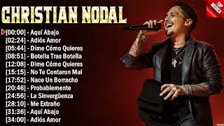 Christian Nodal Grandes Exitos Enganchados - Sus Mejores Éxitos 2024