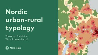 Nordic urban-rural typology reveals population changes