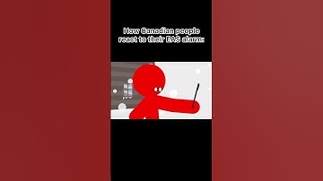 Thumbnail of How these countries react to their EAS alarm: #animation #memes #country #funny