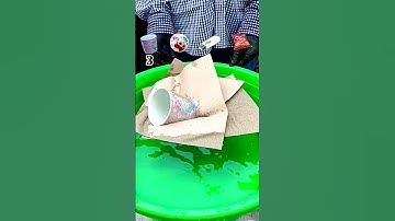 TRY TO GUESS HOW MANY TISSUE PAPER IT TOOKS!