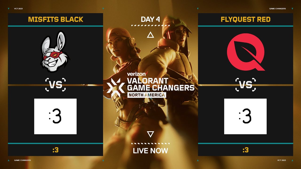 :3 vs FlyQuest Red - Verizon VCT Game Changers Series 3 Open Qualifier - Day 4 Map 2