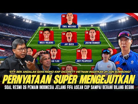 88dewislot x bocoran toto makau - RESMI DICORET‼️REAKSI JUJUR STY, BUNG TOWEL & VIETNAM MELIHAT 26 PEMAIN INDO DI FIFA ASEAN~JUARA?