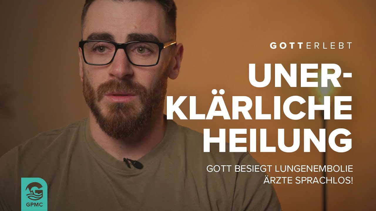 Unerklärliche Heilung: Gott besiegt Lungenembolie, Ärzte sprachlos!