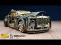 Restoration Rolls Royce Sweptail to 24k Synthetic Gold - Ultra Luxury