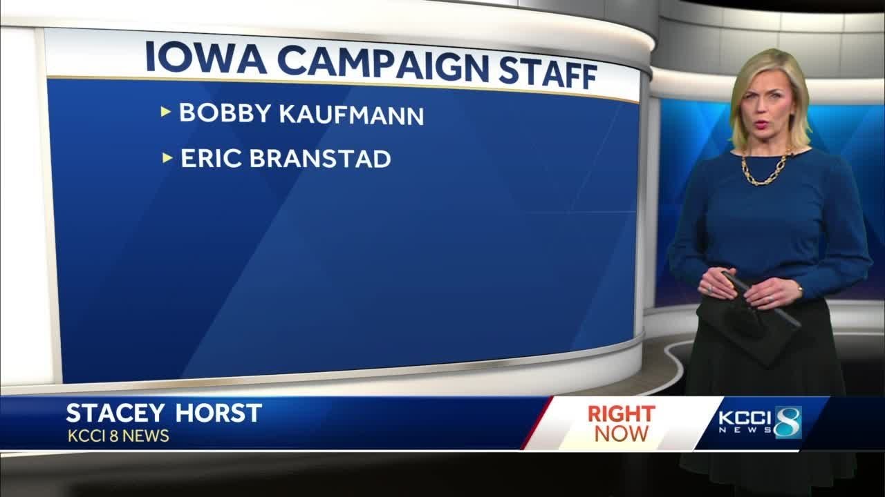 Former President Donald Trump announces Iowa campaign staff