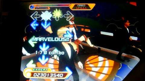 DDR Hottest Party 99 Red Balloons Expert AA with hands and gimmicks on.