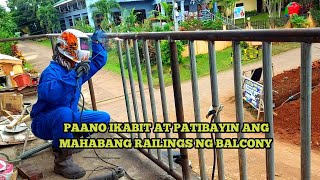 Step by step railings installation and layout|@bhamzkievlog5624 by Bhamzkie Vlog 8,397 views 1 year ago 19 minutes