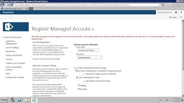Configure the Secure Store Service in SharePoint 2013