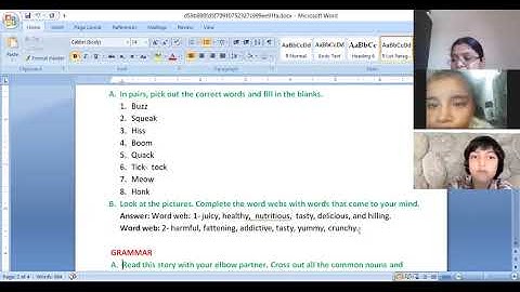 Class 3 English Reader 027  Revision of Chapter 1 &2 By Anuradha Chatterjee 24- 9 -2020
