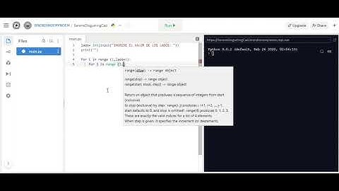 CICLOS ANIDADOS USANDO CICLO FOR