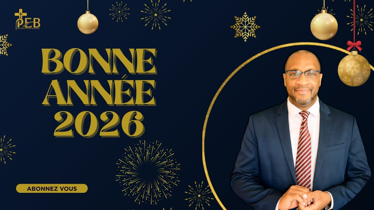 Message du Pasteur GASTON Fernoc  pour la Nouvelle Année 🌟 Vœux et bénédictions
