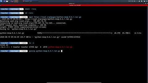 Introduction to Penetration Testing: 07 - Installing Python-nmap