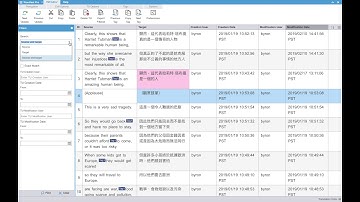 Editing local TMs in WFP5