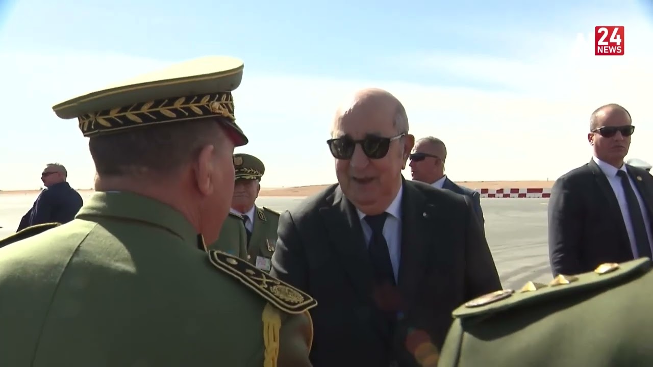 الجزائر | الرئيس تبون في زيارة عمل وتفقد إلى ولاية تندوف