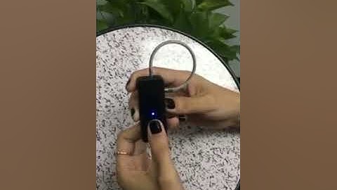 How To Use The Fipilock FL-P4 Fingerprint Padlock