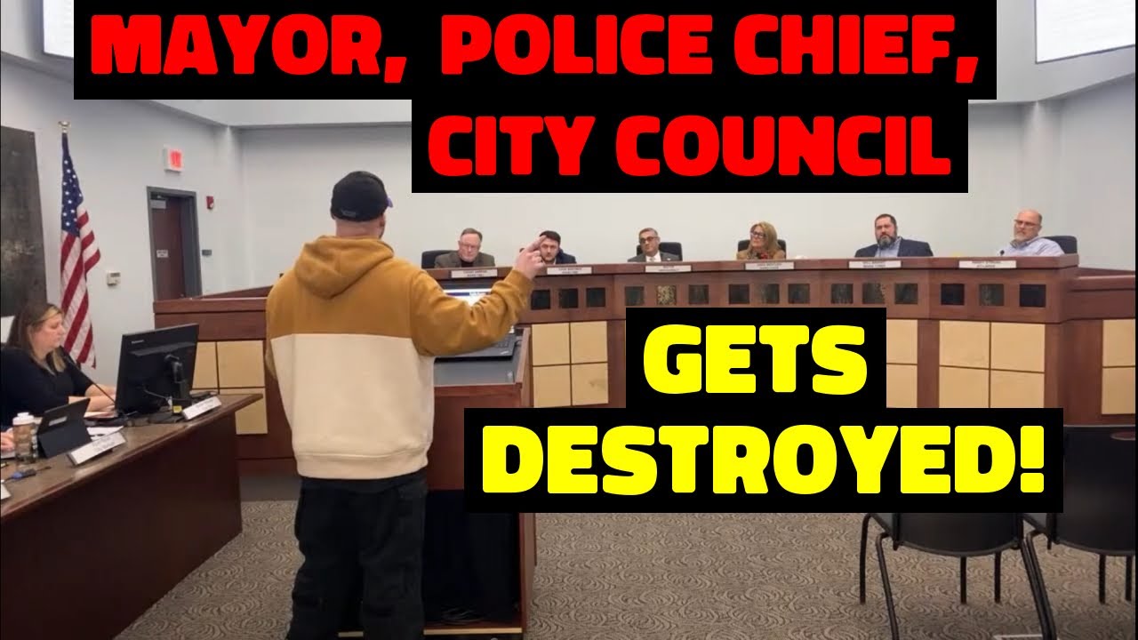 Police Chief, Mayor, City Council Get Absolutely Destroyed! Corruption Runs Deep! Marion, IA 1A