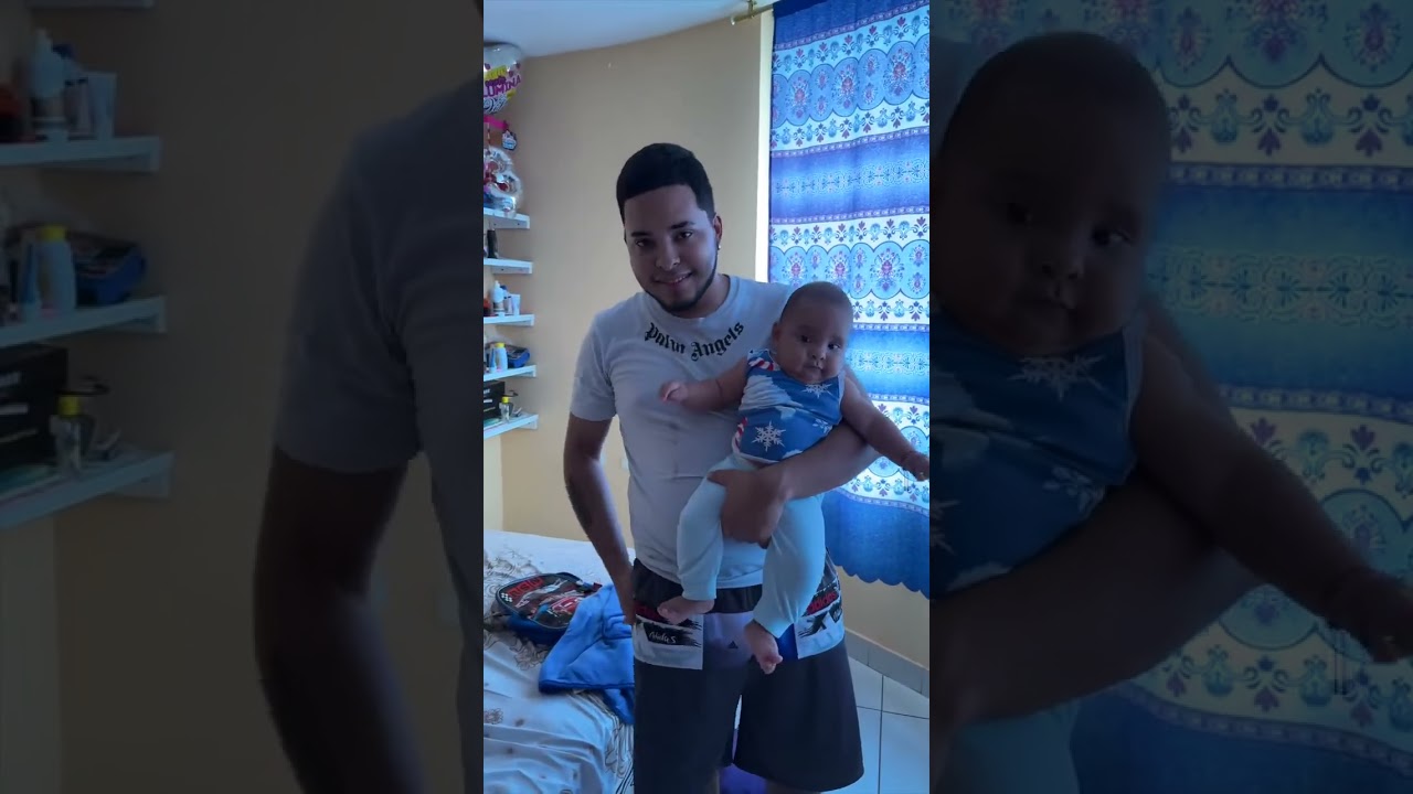 Le pedí a mi esposo que cuide al niño mientras yo arreglo la casa y esto fue lo que hizo