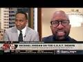 FIRST TAKE | Kenny Smith tells Stephen A. Smith on Michael Jordan comment on GOAT date vs LeBron