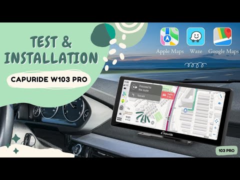 🚘 CARPLAY et ANDROID AUTO dans N’IMPORTE QUELLE VOITURE grâce au Capuride W103 PRO 🌟